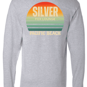 Silver Fox "Pacific Beach" Retro Sunset Long-Sleeve